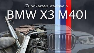 Mal kurz Zündkerzenwechsel und Bremsflüssigkeit BMW X3 M40i, G01, B58B30A