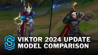 NEW vs OLD Viktor Model Comparison | League of Legends