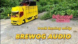 miniatur truck brewog audio pulang hajatan