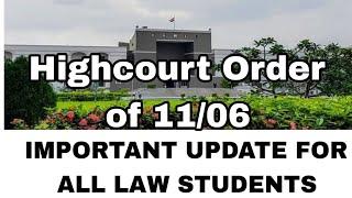 Gujarat Highcourt order of 11/06 on LLB Admissions 2024