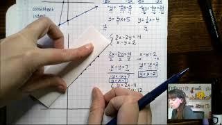 Systems of Equations Consistent & Inconsistent, Dependent & Independent