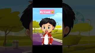 Le my friend  #shorts #youtubeshorts #comedy #funny #animation #viralvideo #trending