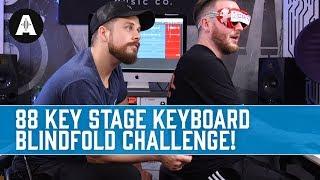 88 Key Stage Keyboard Blindfold Challenge!