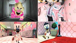 Ice Scream 4 Barbie Mod All Jumpscares