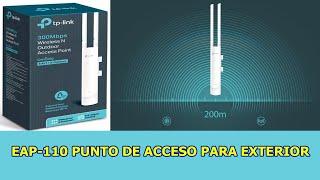 PUNTO DE ACCESO EAP110 PARA EXTERIOR TP-LINK