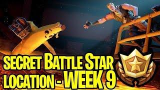 Fortnite - Week 9 Secret Battlestar Location - Season 8 Week 9 Challenges