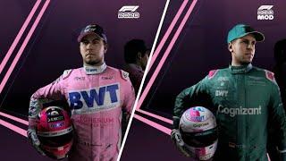 F1 2020 VS F1 2021 Mod  (livery, helmet and suit 2021)