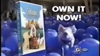 Babe: Pig in the City VHS Release Ad (1999) (windowboxed)