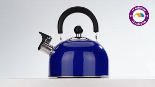 Flötenkessel Trend Color blau I Whistling Kettle Trend Color blue I 360°