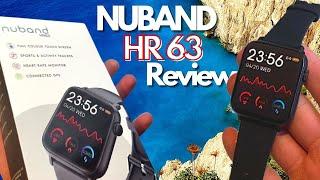 NUBAND HR63 Comprehensive Review and Unboxing | Uninspiring Budget Tracker Smartwatch