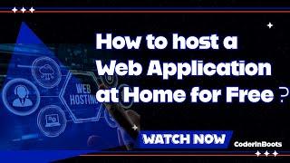 How to Host a Web Application at Home on Internet for Free | API | Website | Raspberry Pi | Home PC