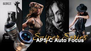 Fast F1.2 APS-C Auto focus - SIRUI 16mm & 75mm lenses live now