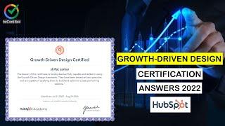 Professional Growth-Driven Design Certification | Exam Answers 2023 | beCertified