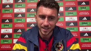 Entrevista a Aymeric Laporte durante la Eurocopa