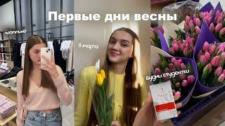 Будни студентки: первые дни весны | об учебе в РУДН и жизни в Москве | стади виз ми