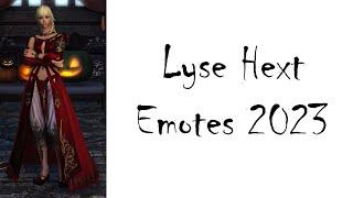 Lyse Hext Emotes (2023 2K)