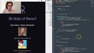 30 Days of React - Day Twelve - "Random User Generator" - with randomuser.me API