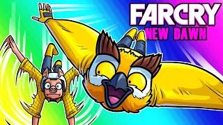 Far Cry: New Dawn Funny Moments - Yellow Squad Adventure With Wildcat!