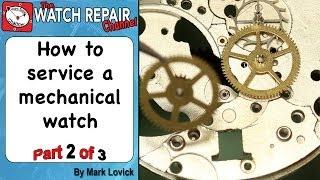 How to service a mechanical watch. Part 2. AS 1900 in a Rotary watch