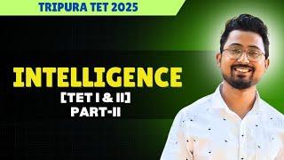 INTELLIGENCE FOR TRIPURA TET I & II #Tripuratet