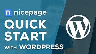 How to create a WordPress website with Nicepage WordPress theme and plugin