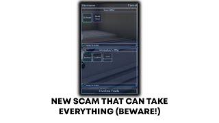 [AUT] NEW GLITCH SCAM THAT CAN TAKE EVERYTHING! (Beware!)