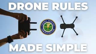 Drone Rules Simplified: Top 10 Must-Know FAA Regulations