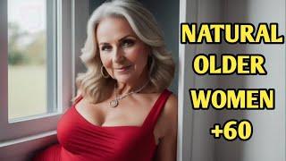 Natural older women over 60 Beauty