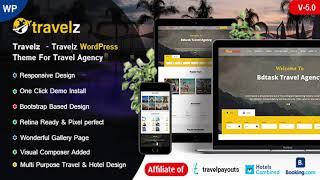 Travelz - Travel WordPress Theme for Tour Agency | Themeforest Website Templates and Themes