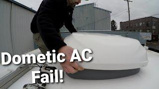 Dometic AC Compressor won't start. How to replace a start capacitor-Rv Tech Tips