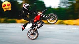 0 to 90 | 1 Year Wheelie Progress | 50cc Moped Stunting Sweden