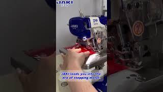 JAKI overlock  and the Can~beautiful stitch~#challenge #jaki #sewingmachine #overlock #fyp #new