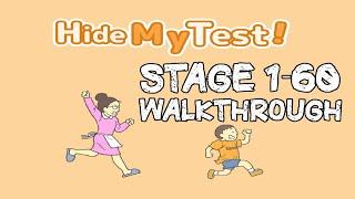 Hide My Test! Stage 1-60 Complete Walkthrough