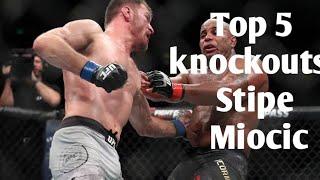 Top 5 highlight Kos of Stipe Miocic