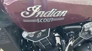 2023 Indian Scout with stage 1 exhaust walk around