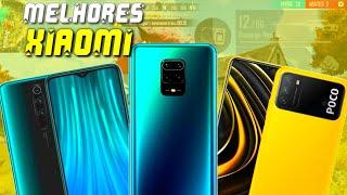 MELHORES CELULARES DA XIAOMI PARA JOGAR FREE FIRE !!!