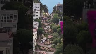 Lombard Street is a street in the Californian city of San Francisco, United States. #humanrace