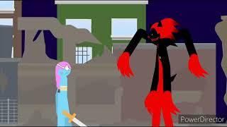 Pibby Glitch corruption vs Fatal Error Sonic Trailer (Stick nodes animation)