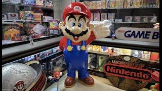 Vintage 4ft Mario Statue Store Display / Live Video Game Display Collecting
