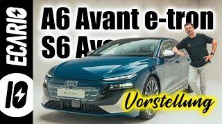 Audi A6 S6 e-tron Avant  Darauf habt ihr gewartet!