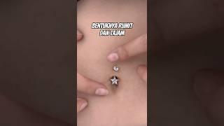 Jenis anting belly piercing yang tidak dan yang disarankan