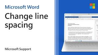 How to change line spacing in Word | Microsoft