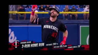 Edouard Julien 3 Run Home Run (8th Home Run Of 2024)