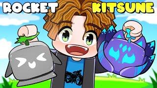 Trading From Rocket To Kitsune in One Video | Blox Fruits