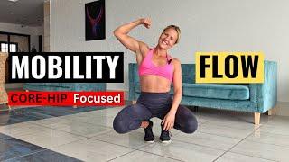 Mobility Flow | Warm Up | Home Workout | Core Strength | Flexibility Training | Stretching Routine