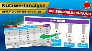 Nutzwertanalyse - ‍ EINFACH ERKLÄRT ‍