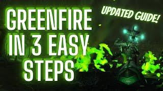 Green fire in 3 quick and easy steps!