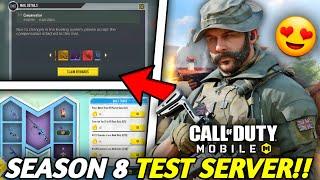 *NEW* Season 8 Test Server + Free Lucky Draw + Special Offer & Legendary Crate! Call Of Duty Mobile!