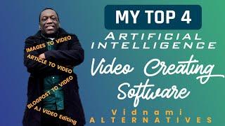 Top 4 Vidnami Alternatives With Free Versions And Artificial Intelligence