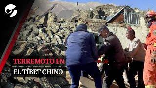 ASÍ TEMBLÓ EL TÍBET CHINO: Terremoto deja al menos 100 muertos | Imágenes impactantes